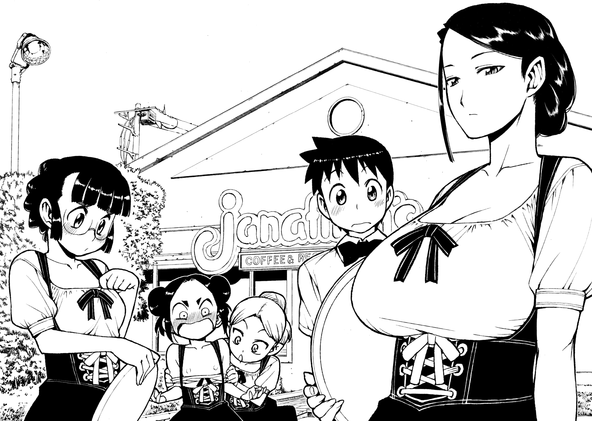 Tsugumomo хентай манга фото 43